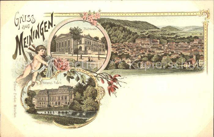 Meiningen Thueringen Hoftheater Herzoeglicher Palast