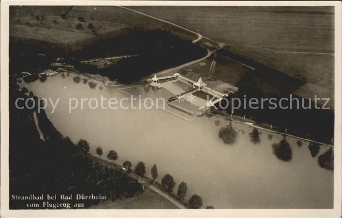 Bad Duerrheim Fliegeraufnahme Strandbad