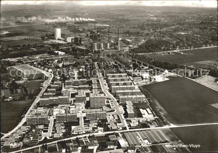 Vluyn Fliegeraufnahme Fabrik Neubaugebiet