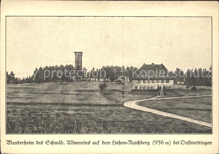 Onstmettingen Wanderheim des Schwaebischen Albvereins