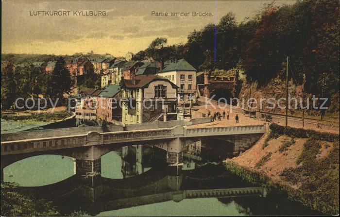 Kyllburg Rheinland-Pfalz Brueckenpartie
