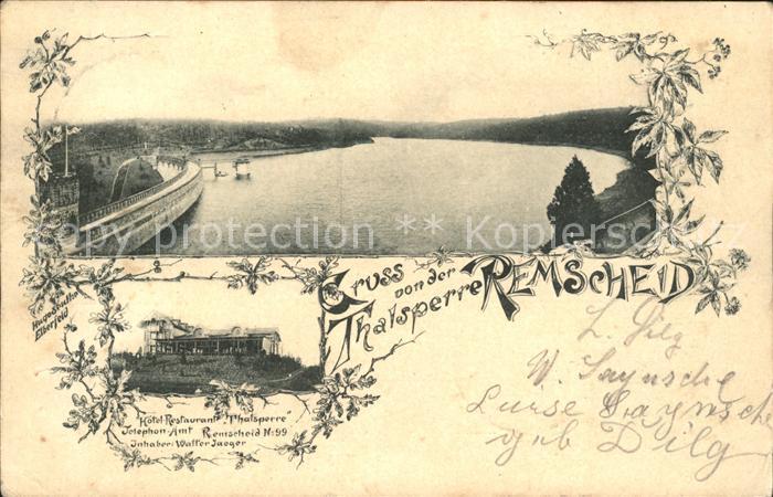 Remscheid Thalsperre