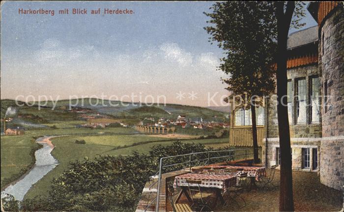 Herdecke Ruhr Harkortberg Restaurant Pension Ruhr