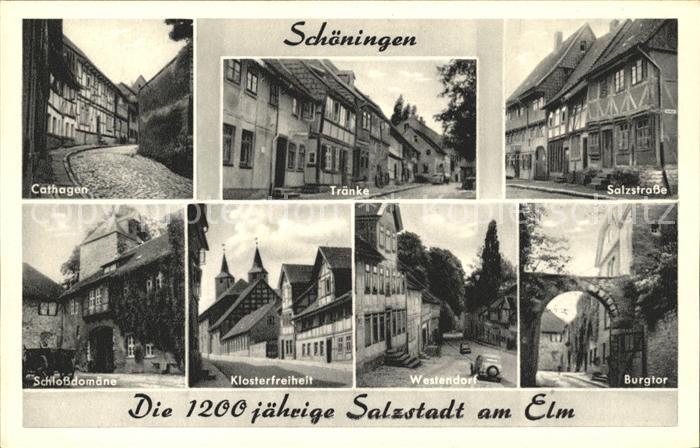 Schoeningen Salzstrasse Schlossdomaene Cathagen
