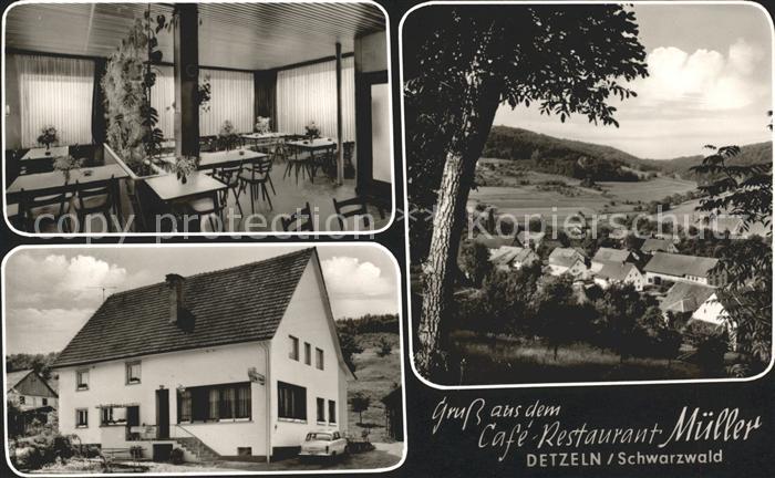 Detzeln Cafe Restaurant Mueller