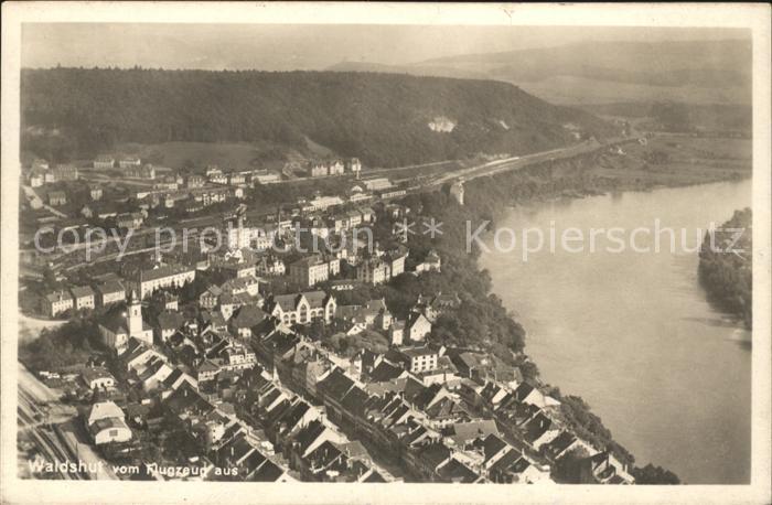 Waldshut Tiengen Rhein Fliegeraufnahme