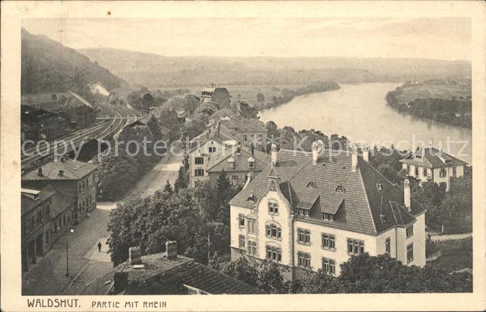 Waldshut Tiengen Rhein Rheinpartie