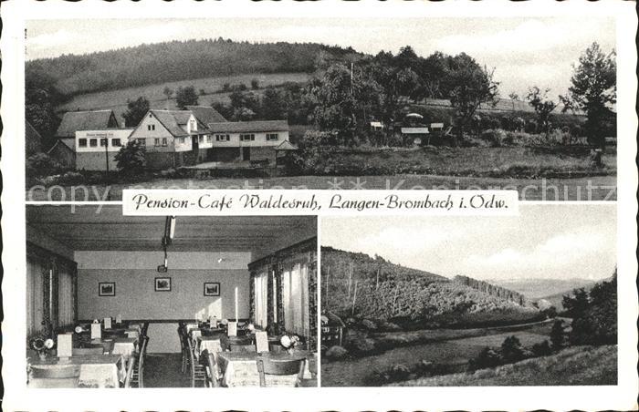 Langen Brombach Pension Cafe Waldesruh