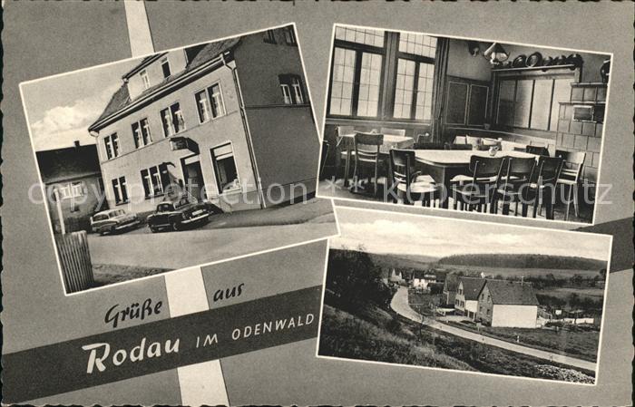 Rodau Bergstrasse Gasthaus Metzgerei Philipp Rauth