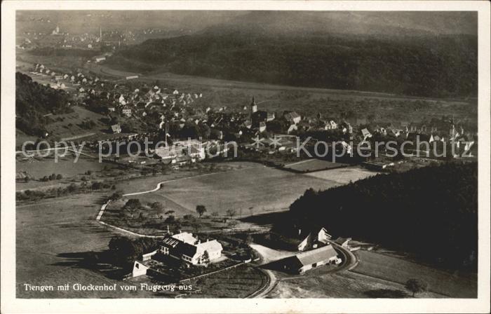 Tiengen Waldshut Fliegeraufnahme mit Glockenhof