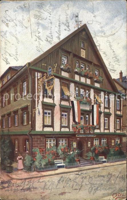 Freudenstadt Hotel Post W. Luz