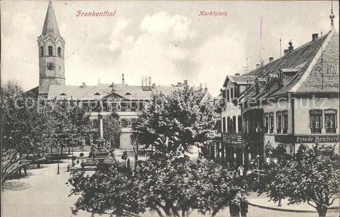 Frankenthal Pfalz Marktplatz