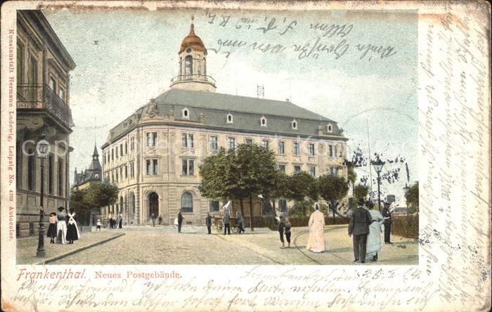 Frankenthal Pfalz Neues Postgebaeude