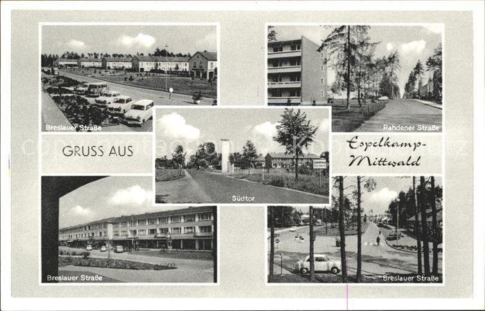 Espelkamp Breslauer-Strasse Rahdener-Strasse Suedtor