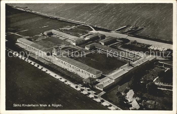 Wiek Ruegen Fliegeraufnahme Saechsisches Kinderheim