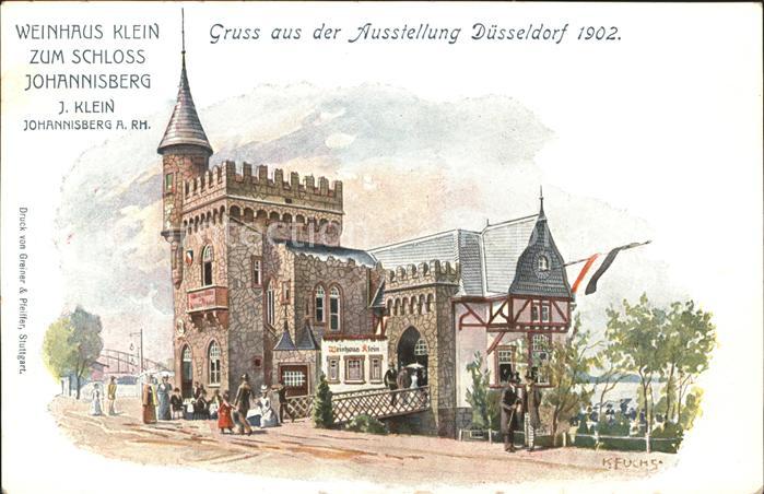 Duesseldorf Weinhaus Klein Schloss Johannisberg