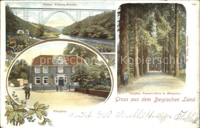 Muengsten Kaiser Wilhelm Bruecke