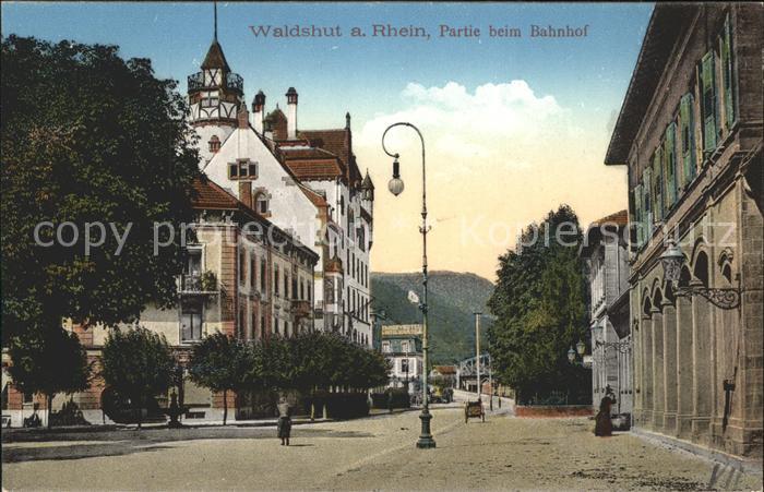 Waldshut Tiengen Rhein Bahnhofspartie