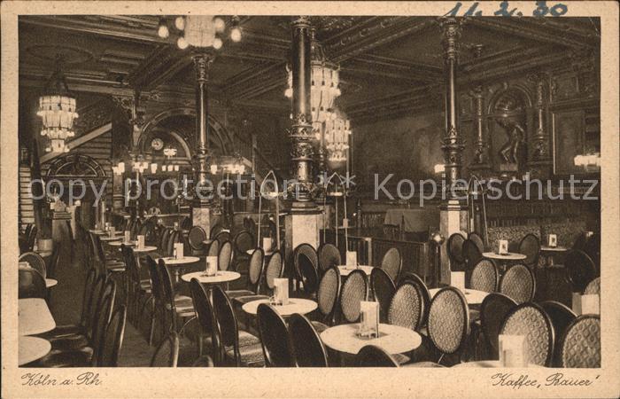 Koeln Rhein Kaffee Bauer