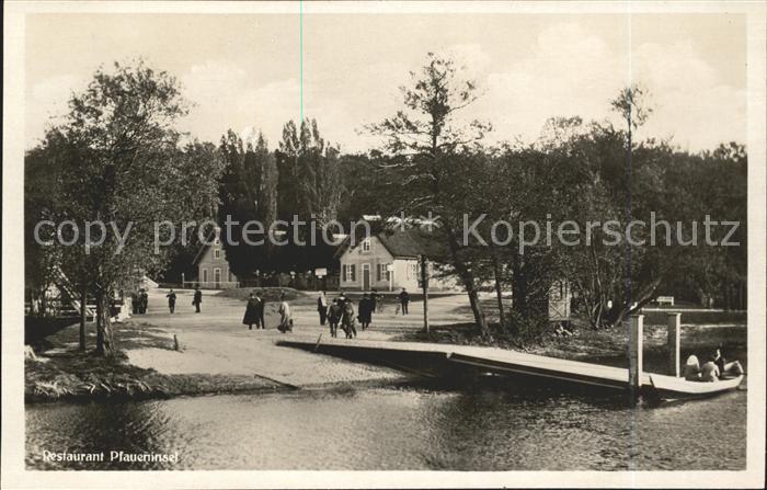 Wannsee Wirtshaus zur Pfaueninsel Gustav Prinz