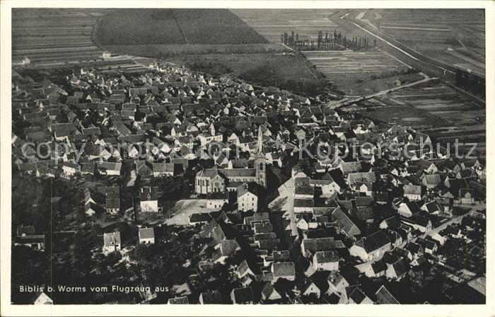 Biblis Fliegeraufnahme