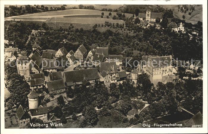 Vellberg Fliegeraufnahme