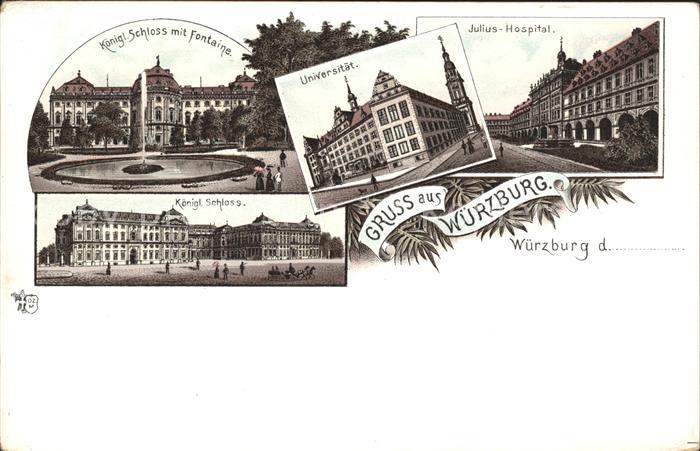 Wuerzburg Schloss Julius-Hospital