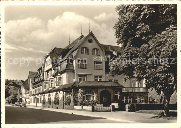 Freudenstadt Hotel Waldeck Lutz und Baessler