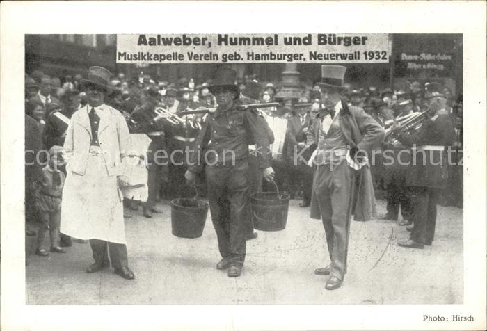 Hamburg Aalweber Hummel und Buerger Musikkapelle
