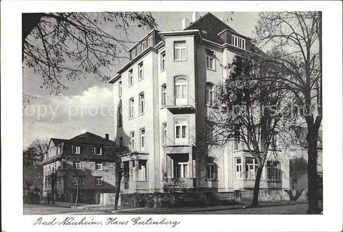 Bad Nauheim Haus Gutenberg