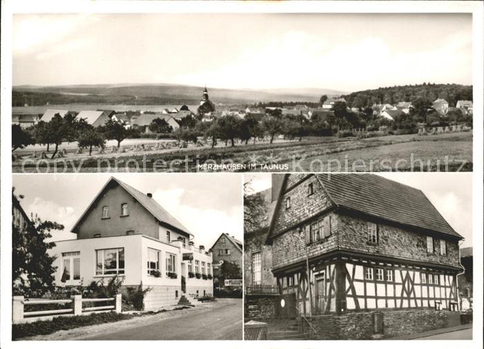 Merzhausen Taunus Gasthaus Pension Schoene Aussicht Herbert Nebel