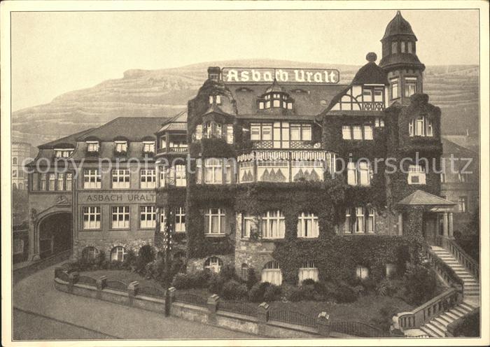 Ruedesheim Rhein Weinbrennerei Asbach Uralt