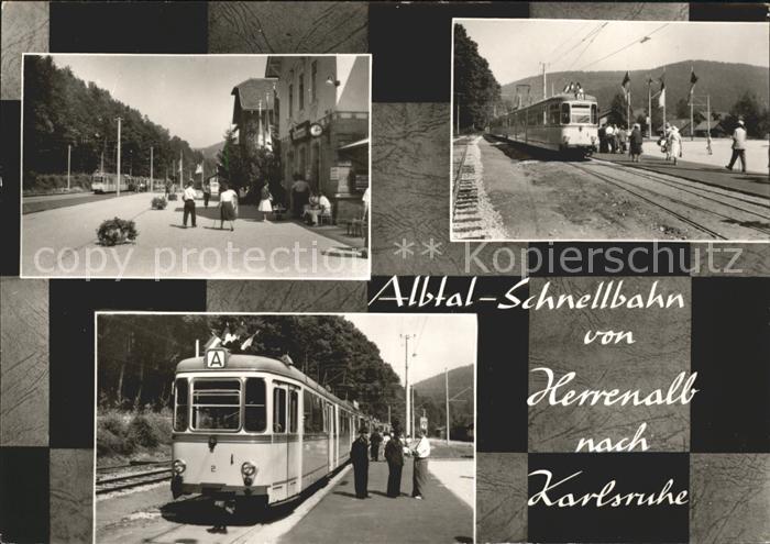 Bad Herrenalb Albtal-Schnellbahn
