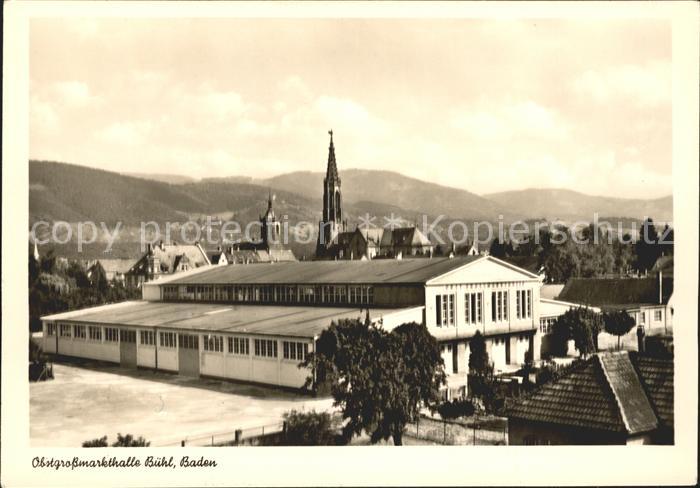 Buehl Baden Obstgrossmarkthalle