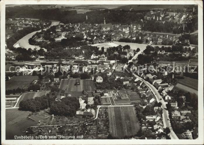 Landsberg Lech Fliegeraufnahme