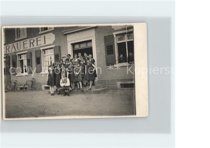 Waldshut Tiengen Rhein Brauerei Waldhaus Gruppenfoto