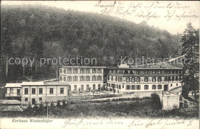 Bad Bergzabern Kurhaus Westenhoefer