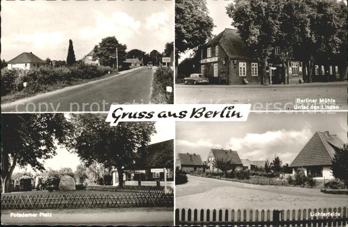 Berlin Bad Segeberg Muehle Unter den Linden Lichterfelde Potsdamer Platz