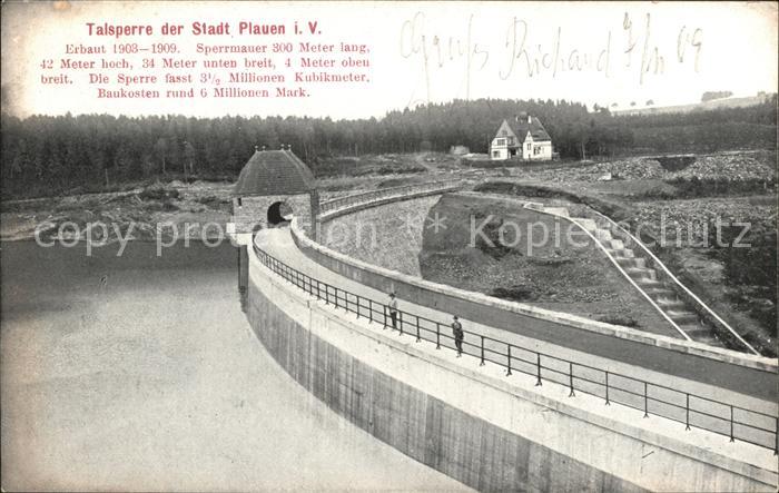 Plauen Vogtland Talsperre