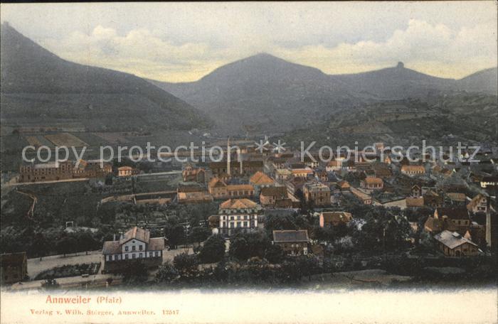 Annweiler Trifels Fliegeraufnahme