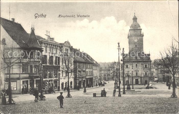 Gotha Thueringen Marktplatz