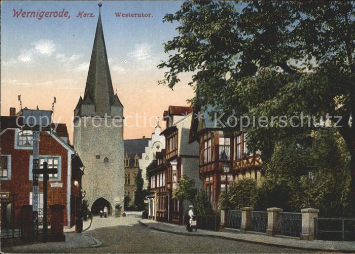 Wernigerode Harz Westerntor