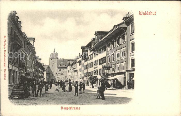 Waldshut Tiengen Rhein Hauptstrasse