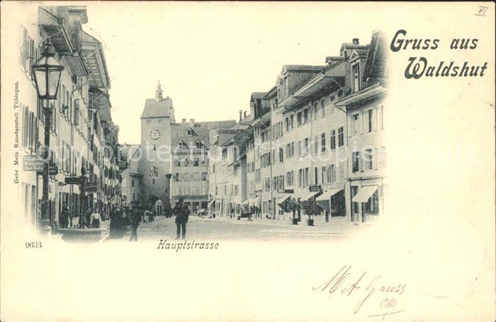 Waldshut Tiengen Rhein Hauptstrasse