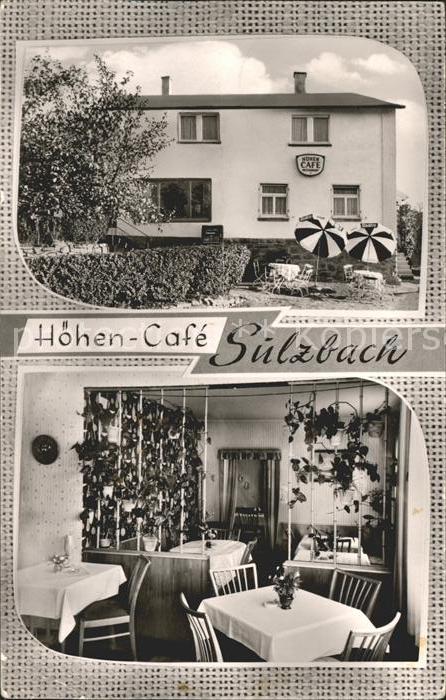 Sulzbach Gaggenau Hoehen Cafe