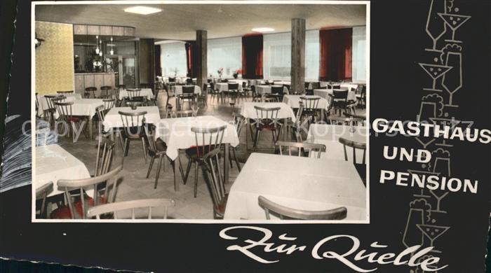 Bonsweiher Gasthaus Pension Zur Quelle