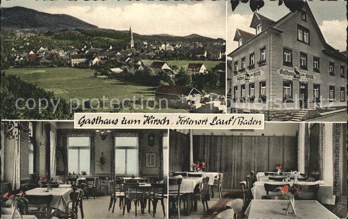 Lauf Baden Gasthaus zum Hirsch