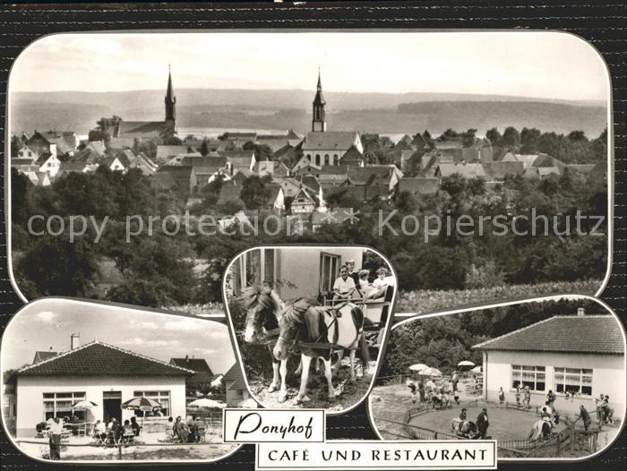 Neunkirchen Baden Ponyhof Cafe und Restaurant