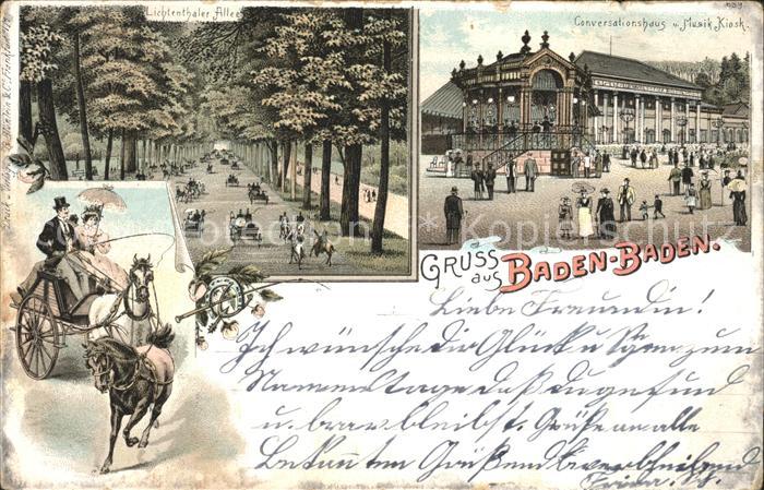 Baden-Baden Lichtenthaler Allee Conversationshaus