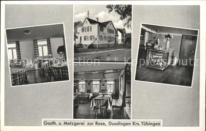 Dusslingen Gasthaus Metzgerei zur Rose